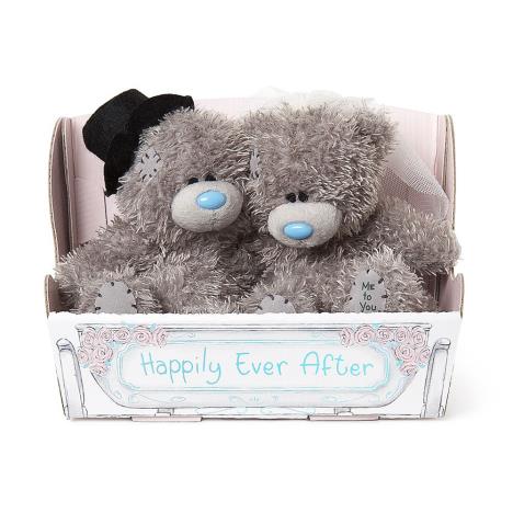2 x 4" Bride & Groom in Carriage Me to You Wedding Bears £14.00